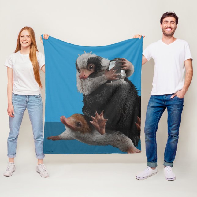 Couverture Polaire Baby Nifflers Find A Prize (En situation)