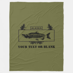 Couverture Polaire Badge de pêcheur de combat de l'Alaska