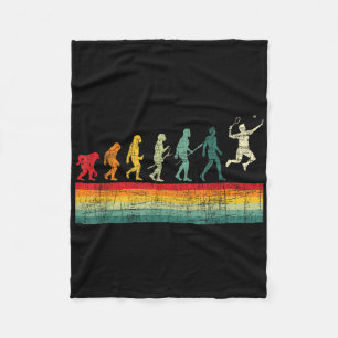 Couverture Polaire Badminton Evolution - Retro Sports Lover Shuttle