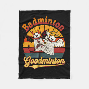 Couverture Polaire Badminton Goodminton Funny Sports Humour