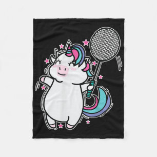 Couverture Polaire Badminton Licorne