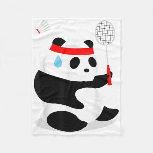 Couverture Polaire Badminton Panda se faire suer disparu