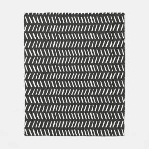 Couverture Polaire Baguette vintage Abstraite, horizontale sans joint