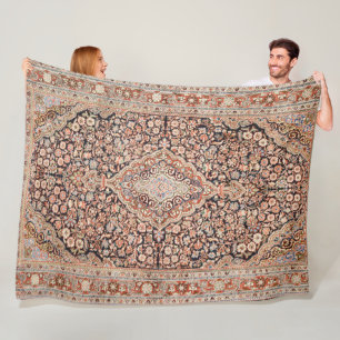 Couverture Polaire Bakhshaish Azerbaïdjan Nord-Ouest Perse Peret Tapi