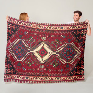 Couverture Polaire Bakhshaish Azerbaïdjan Nord-Ouest Perse Peret Tapi