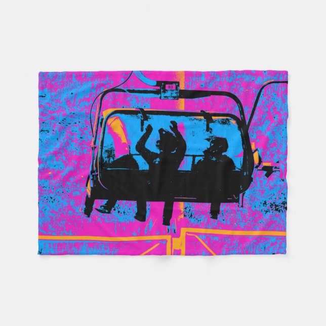 Couverture Polaire Balade en montagne - VTT (Devant (Horizontal))