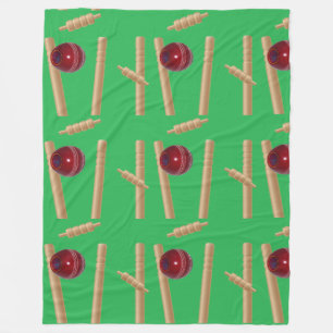 Couverture Polaire Balle De Cricket Touchant Les Touches, Grand,