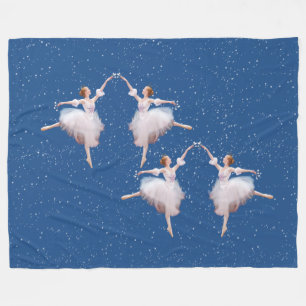 Couverture Polaire Ballerine de la Reine de neige