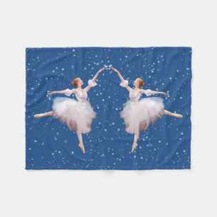 Couverture Polaire Ballerine de la Reine de neige