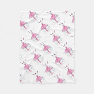 Couverture Polaire Ballerine de méduses - Bridgette