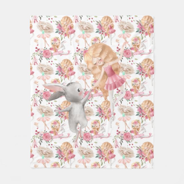 Couverture Polaire Ballet Dancers Fleece Blanket (Devant)