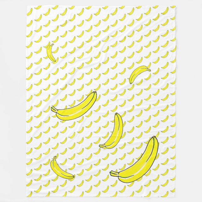 Couverture Polaire Banane (Devant)