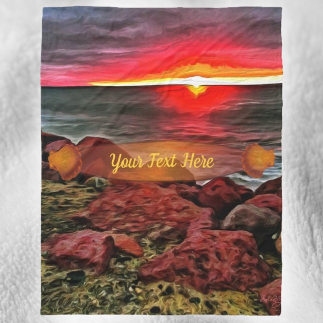Couverture Polaire Banderas Rocky Sunset 914 (Créateur téléchargé)