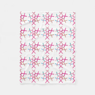 Couverture Polaire Bandes de sensibilisation aux cancers du sein Ruba