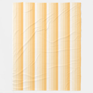 Couverture Polaire Bandes d'ombre jaune