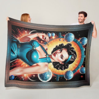 Couverture Polaire Barbenheimer Retro Fusion de l'âge atomique