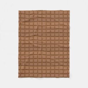 Couverture Polaire Barre de chocolat