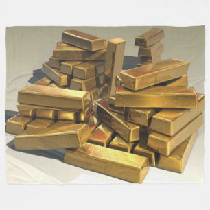 COUVERTURE POLAIRE BARRES D'OR