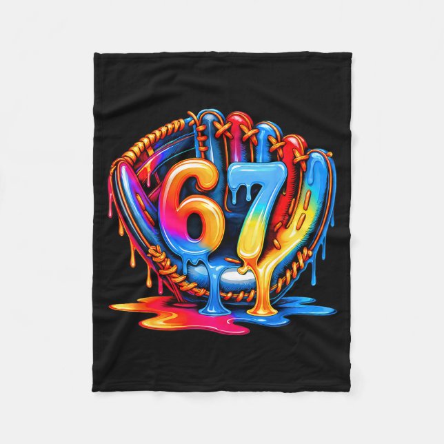 Couverture Polaire Baseball Drip Ice Cream 67 Baseball Lifestyle 101  (Devant)