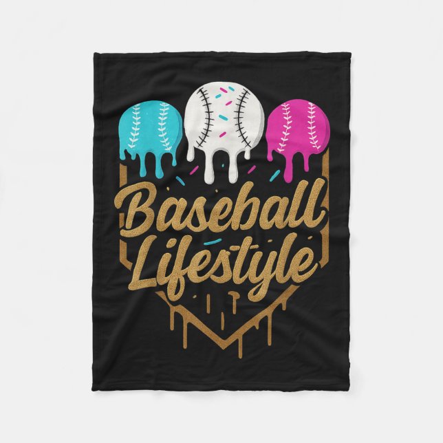 Couverture Polaire Baseball Lifestyle 101 Vêtements Jeune Baseball Dr (Devant)