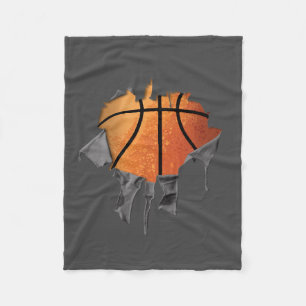 Couverture Polaire Basket tordu