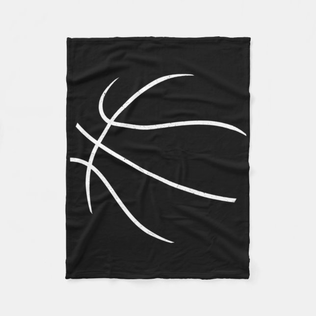 Couverture Polaire Basketball Sports Basketball Joueur Baller (Devant)