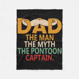 Couverture Polaire Bateau à moteur Capitaine Papa Voilier Pontoon Voi