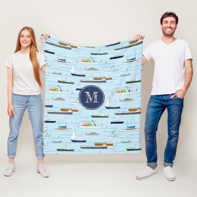 Couverture Polaire Bateaux nautiques voiliers Sur la rivière (En situation)