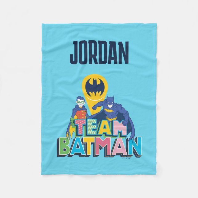 Couverture Polaire Batman | Team Batman (Devant)