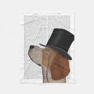 Couverture Polaire Beagle, corps et Casquette