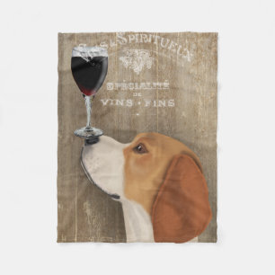 Couverture Polaire Beagle Dog Au Vin