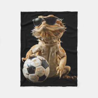 Couverture Polaire Bearded Dragon Soccer 