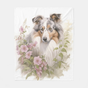 Couverture Polaire Beau plateau bleu Merle