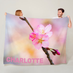 Couverture Polaire Beautiful Sakura Cherry