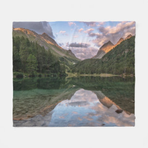 Couverture Polaire Beaux Alpes de Suisse du lac   Palpuogna