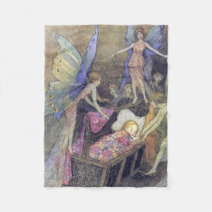 Couverture Polaire Beaux-arts de Warwick Goble de berceuse de bébé