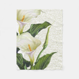 Couverture Polaire Beaux zantedeschias