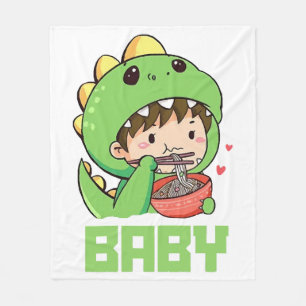 Couverture Polaire bébé godzilla