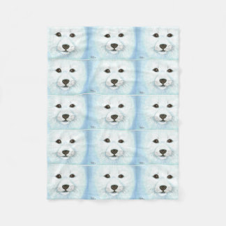 COUVERTURE POLAIRE BÉBÉ PHOQUE