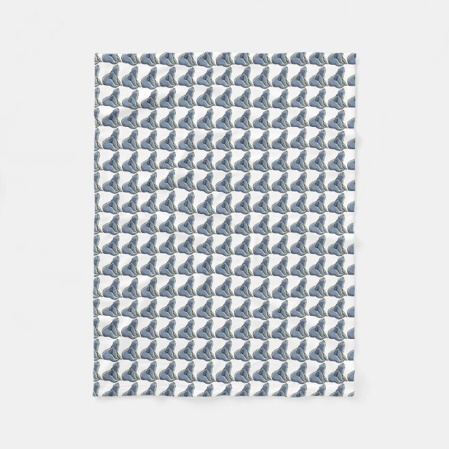 Couverture Polaire Bébé Polar Ours Blanche Ours Art Fleece Blanket (Devant)