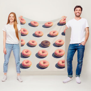 Couverture Polaire Beignets dans un groupe