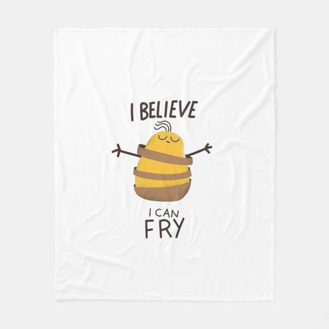 Couverture Polaire Believe  (Devant)