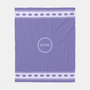 Couverture Polaire Belle Bleu Pervenche