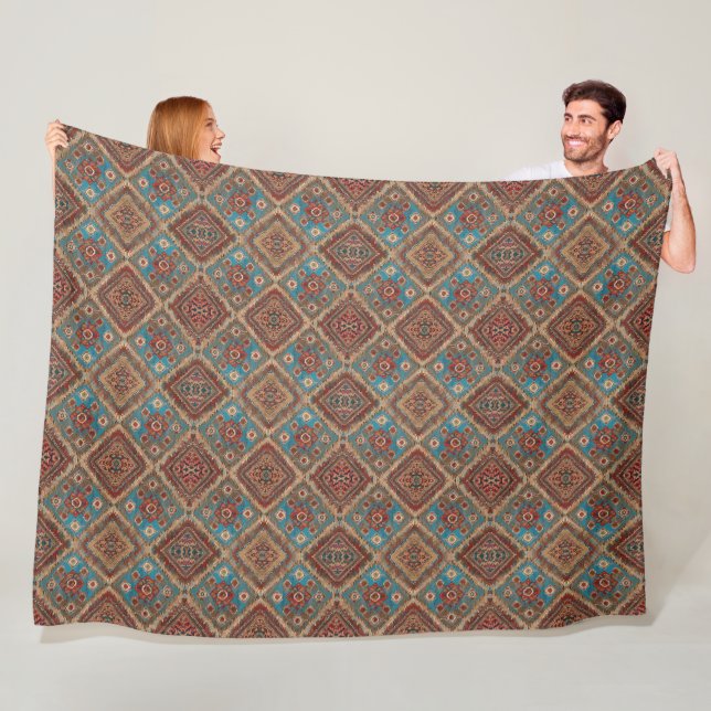 Couverture Polaire Belle collection turque ancienne Motif tendance (En situation)