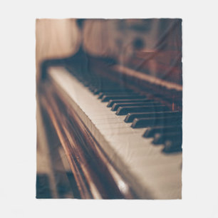 Couverture Polaire Belle conception de piano