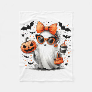 Couverture Polaire Belle Ghost Halloween Diva Dessin Sungles Handg