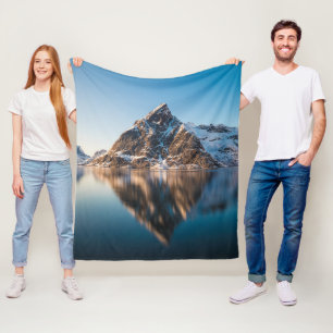 Couverture Polaire Belle Montagne