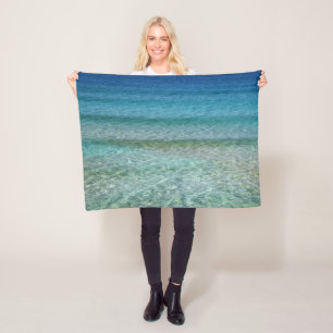 Couverture Polaire Belle plage de sable