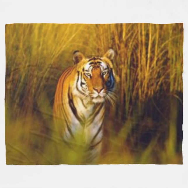 COUVERTURE POLAIRE BENGAL TIGER (Devant (Horizontal))