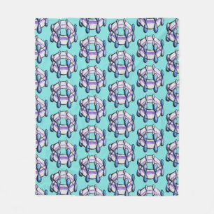 Couverture Polaire Benzène Molecule Motif Chimie Organique Art